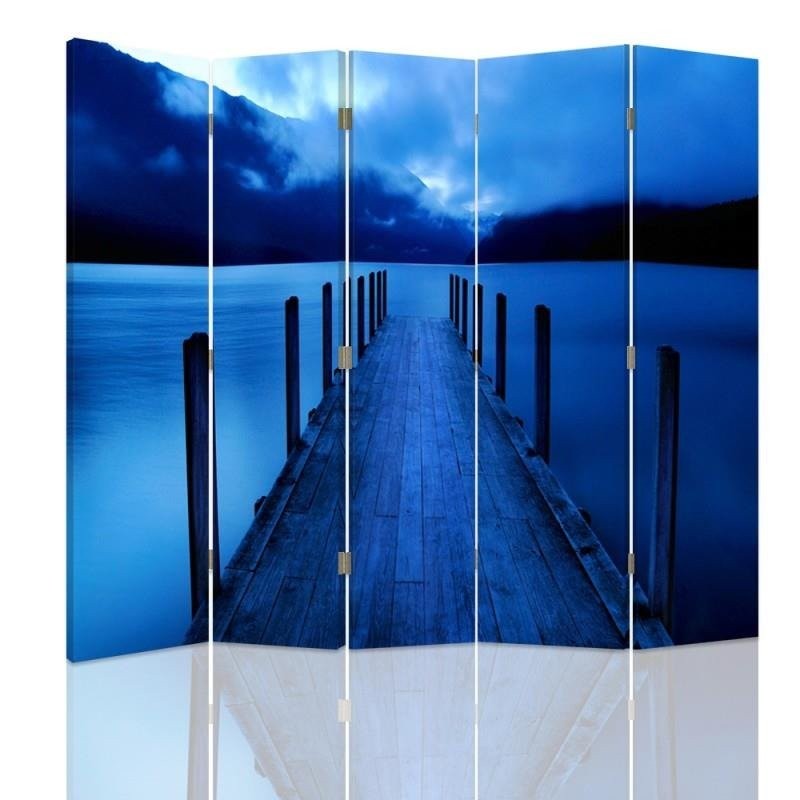 Room divider, Blue bridge