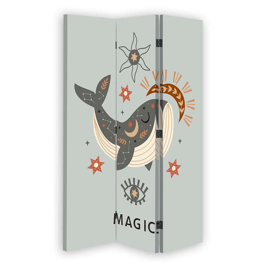 Room divider, Magic whale