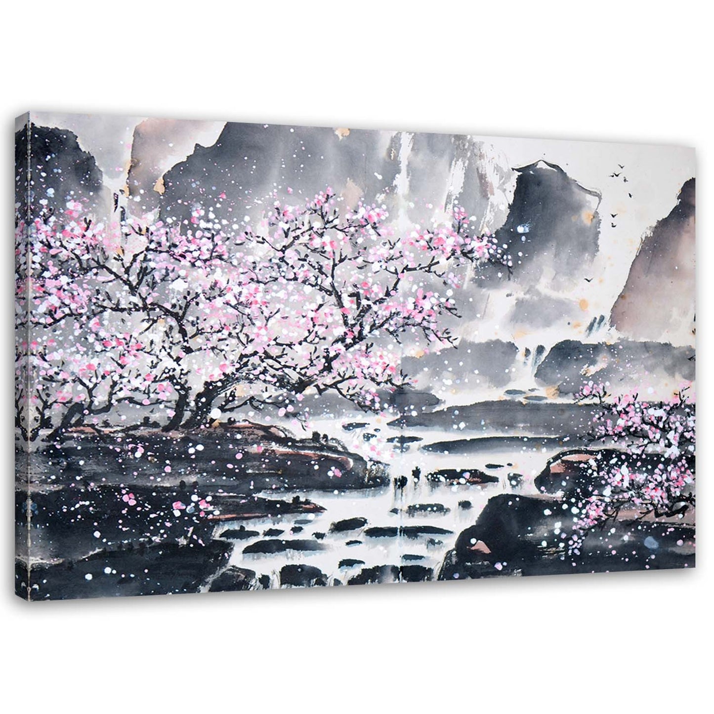 Canvas, Japanese watercolour