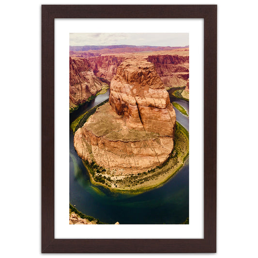 Picture in frame, Rocks of the grand canyon