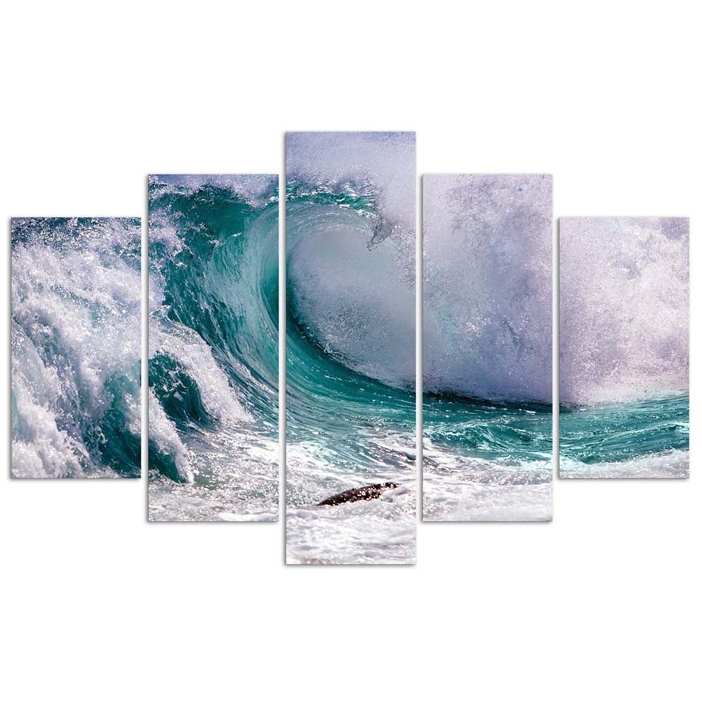 Deco panel, Frothy wave, 5-panel