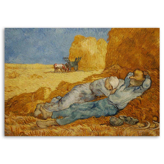 Paveikslas Ant Drobės Siesta - V. Van Gogh Reprodukcija