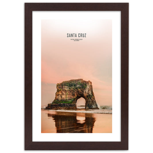 Picture in frame, Santa cruz