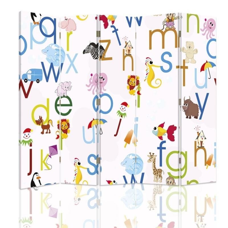 Room divider, Letters