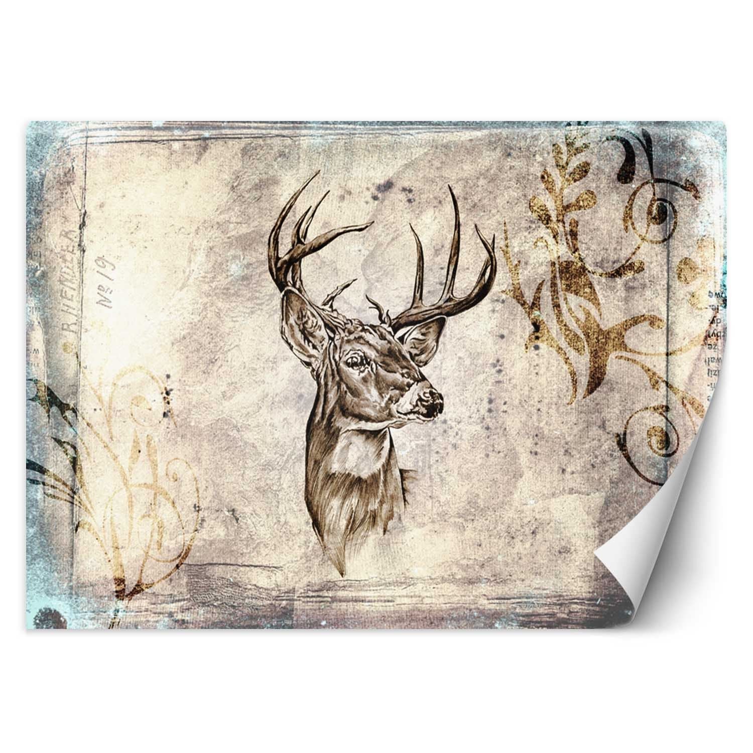 Wallpaper, Sketch of a deer