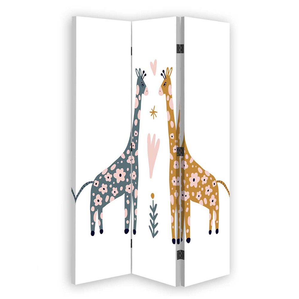 Room divider, Coloured giraffes