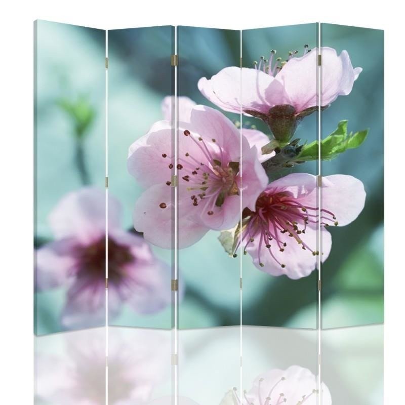 Room divider, Close-up of a cherry blossom