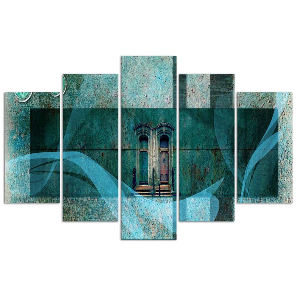 Deco panel, Mysterious window, 5-panel