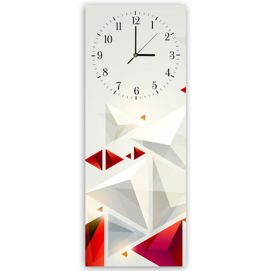 Wall clock, Abstract triangles