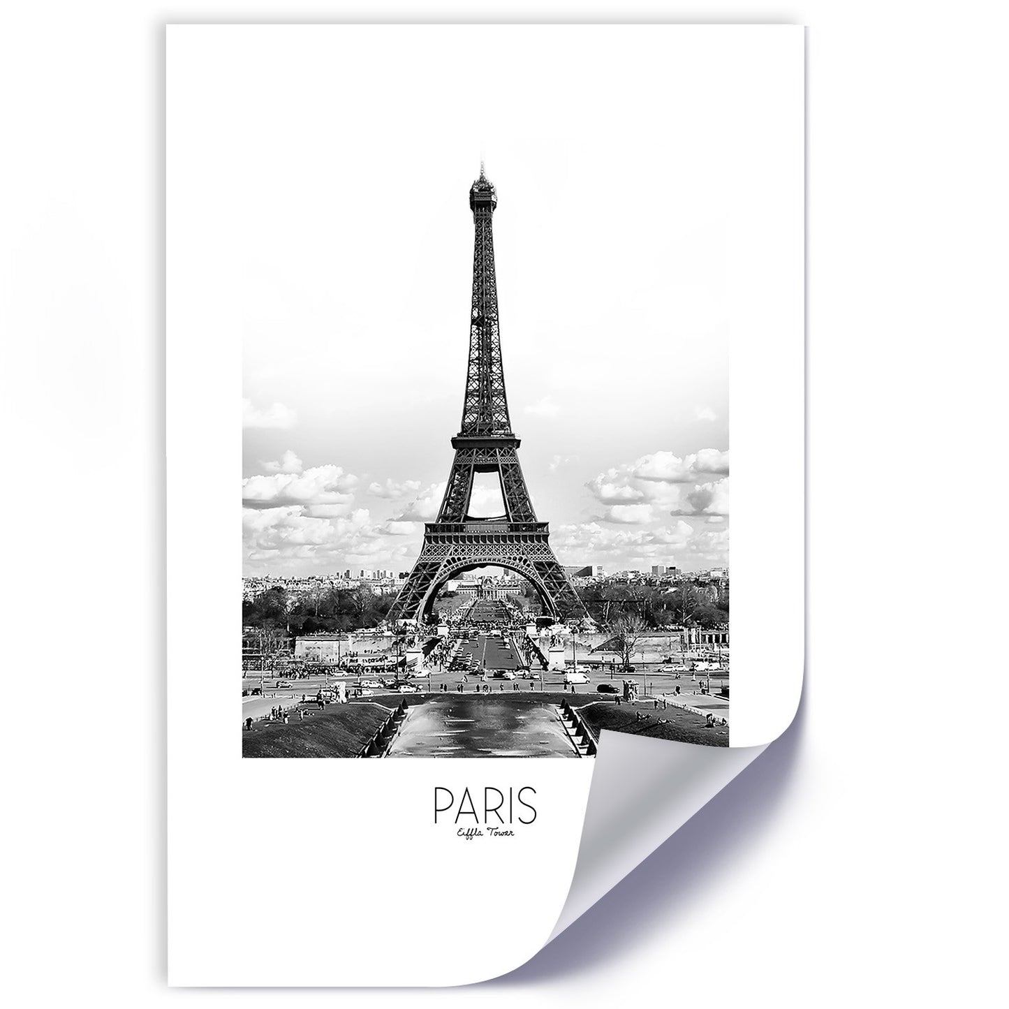 Poster, The iconic eiffel tower