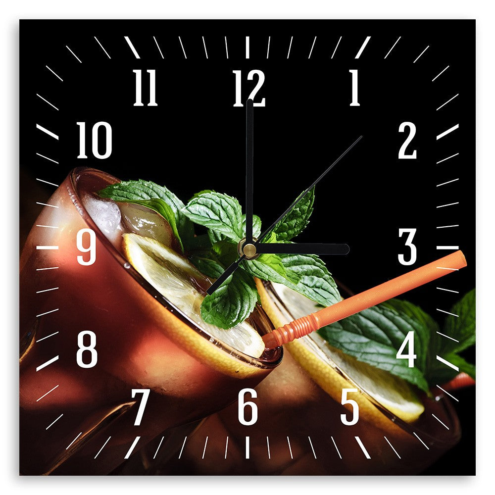 Wall clock, Cuba libre cocktail