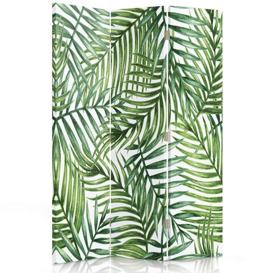 Room divider, Palm leaf composition