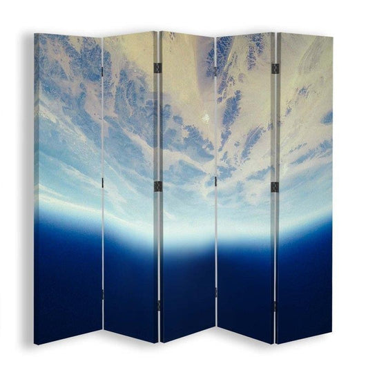Room divider, Earth from space