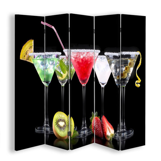 Room divider, Drinks & Fruit