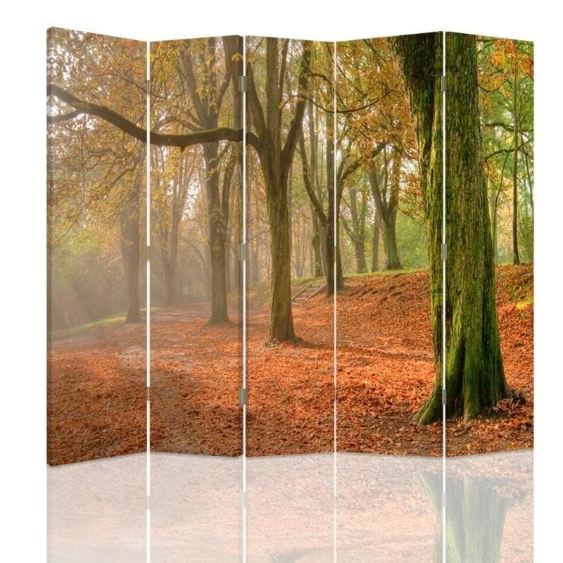 Room divider, Autumn in the forest