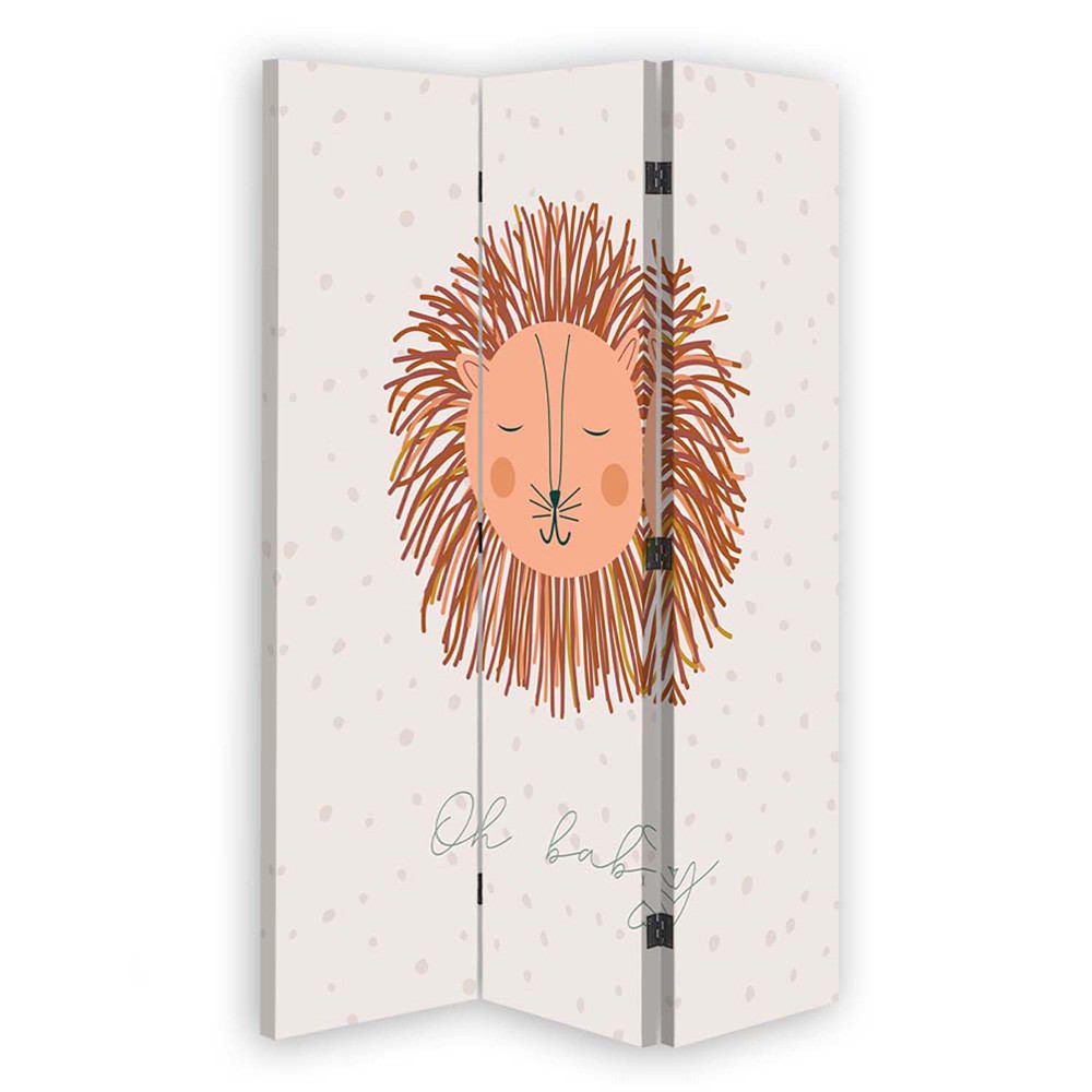 Room divider, Enchanted lion