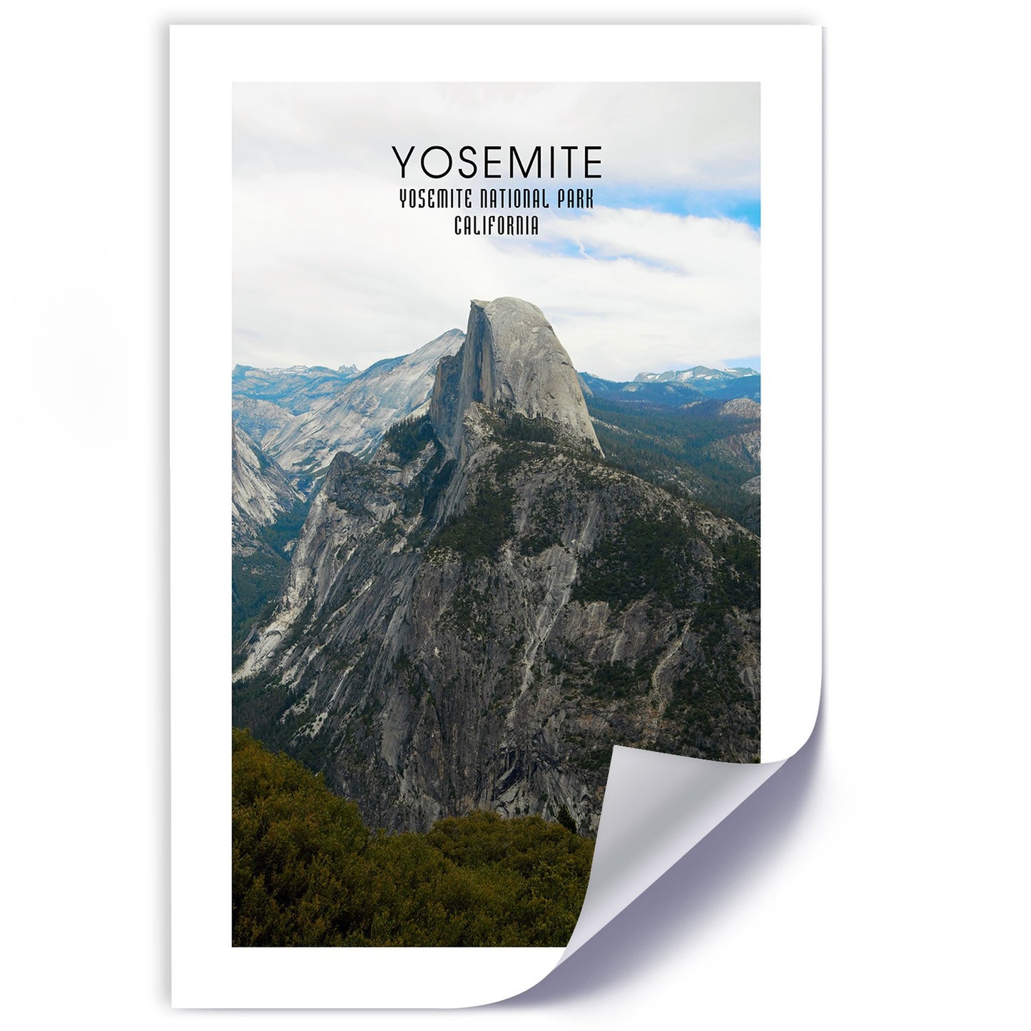 Poster, Rock in yosemite national park