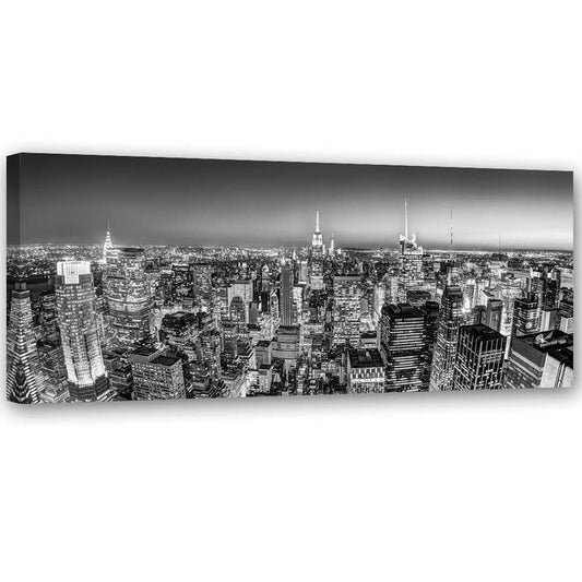 Canvas, New york skyline