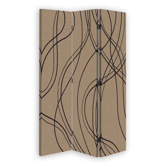 Room divider, Decorative waves