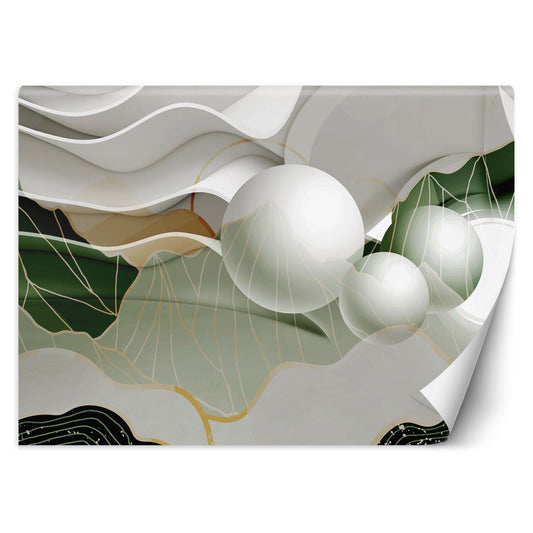 Wallpaper, Abstract waves, 3d balls