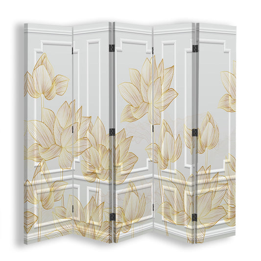 Room divider, Floral design