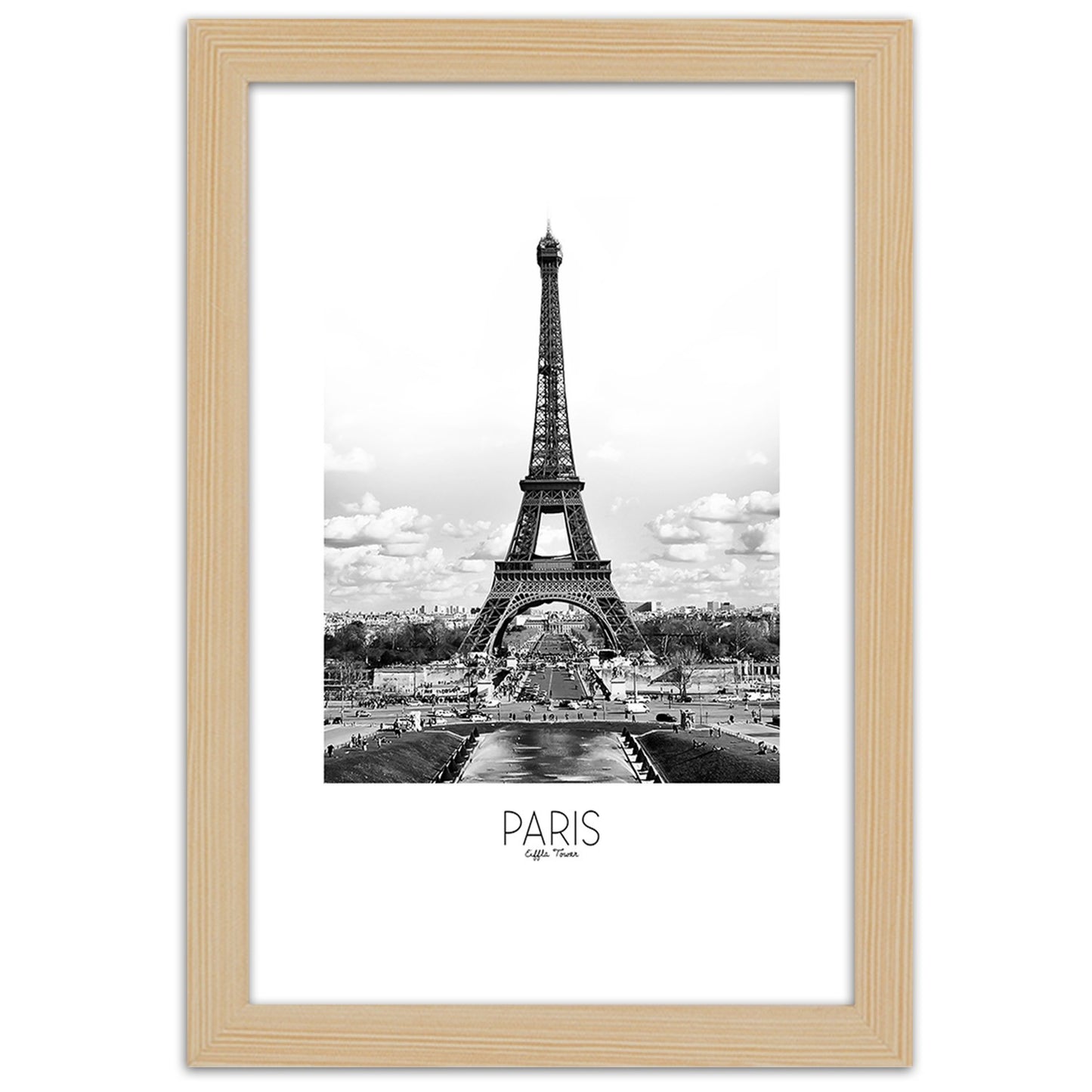 Picture in frame, The iconic eiffel tower