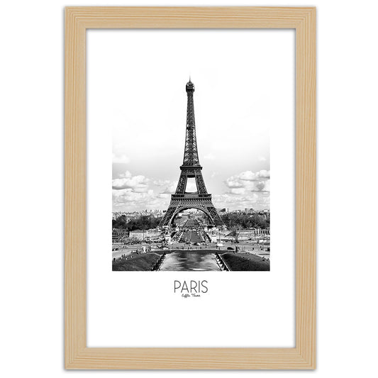 Picture in frame, The iconic eiffel tower