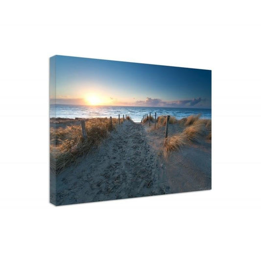Canvas, Sunset over the sea