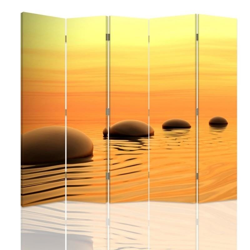 Room divider, Spherical Zen Stones