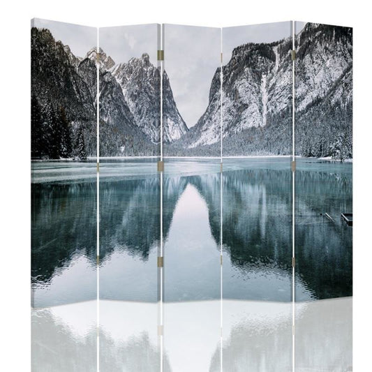 Room divider, The surface of the mountain lake
