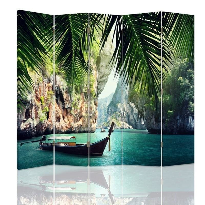 Room divider, Boat in the tropics