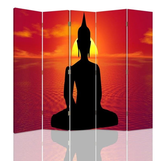 Room divider, Buddha Meditation