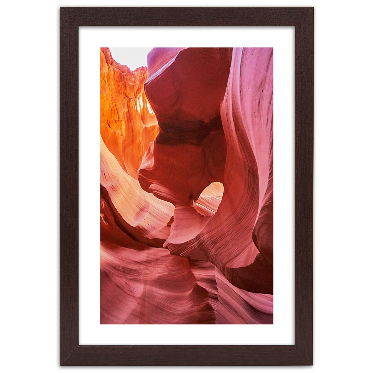 Picture in frame, Red rocks