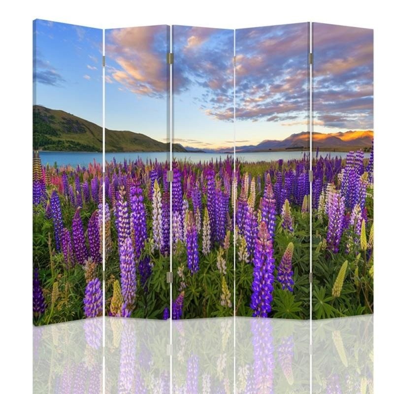 Room divider, Boundlessness of a lavender field