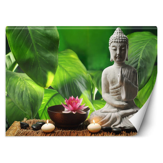 Wallpaper, Zen buddha figurine