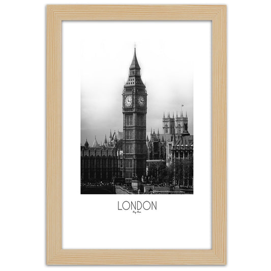 Picture in frame, The legendary big ben