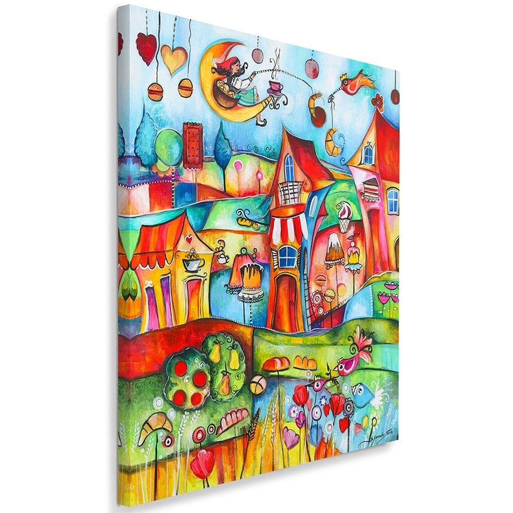 Canvas, Fairy tale town