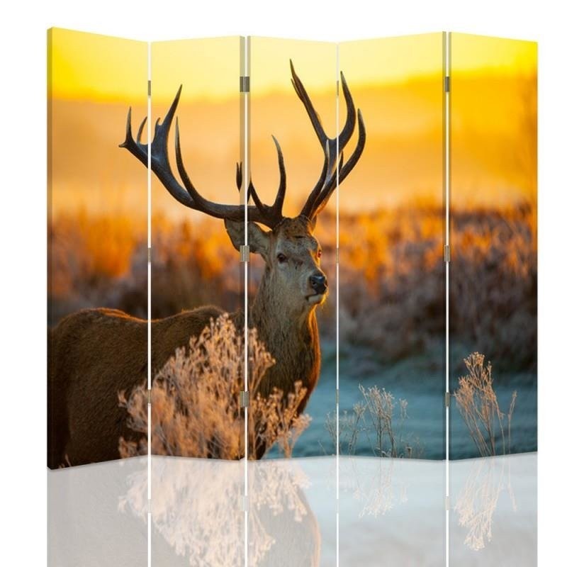 Room divider, Deer in winter