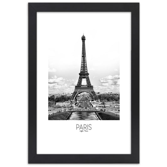 Picture in frame, The iconic eiffel tower