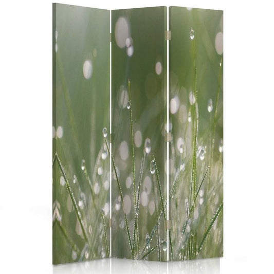 Room divider, Dewdrops on the grass