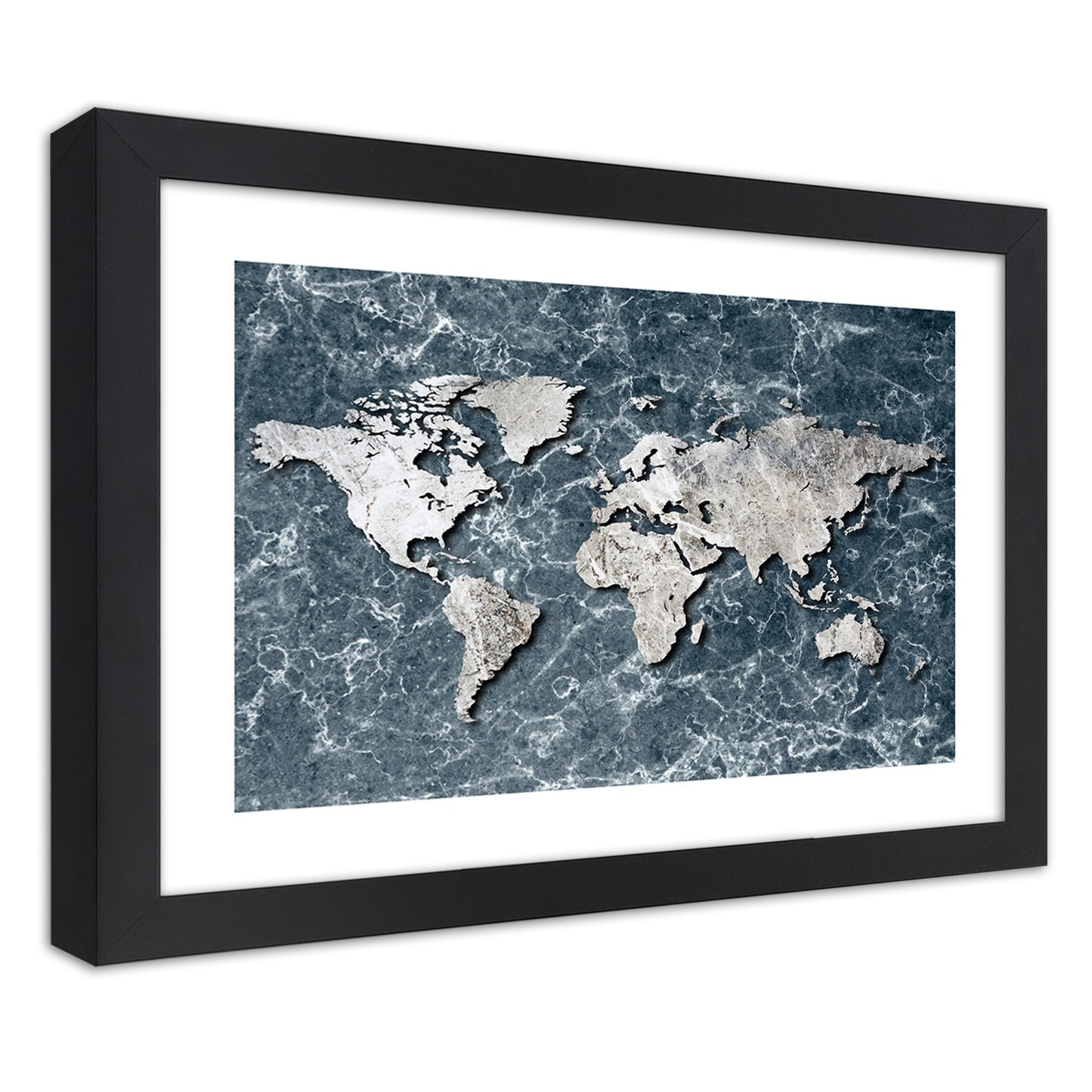 Paveikslas Marmurinis Pasaulio Žemėlapis