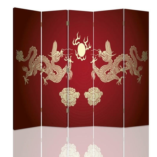 Room divider, Red Dragons