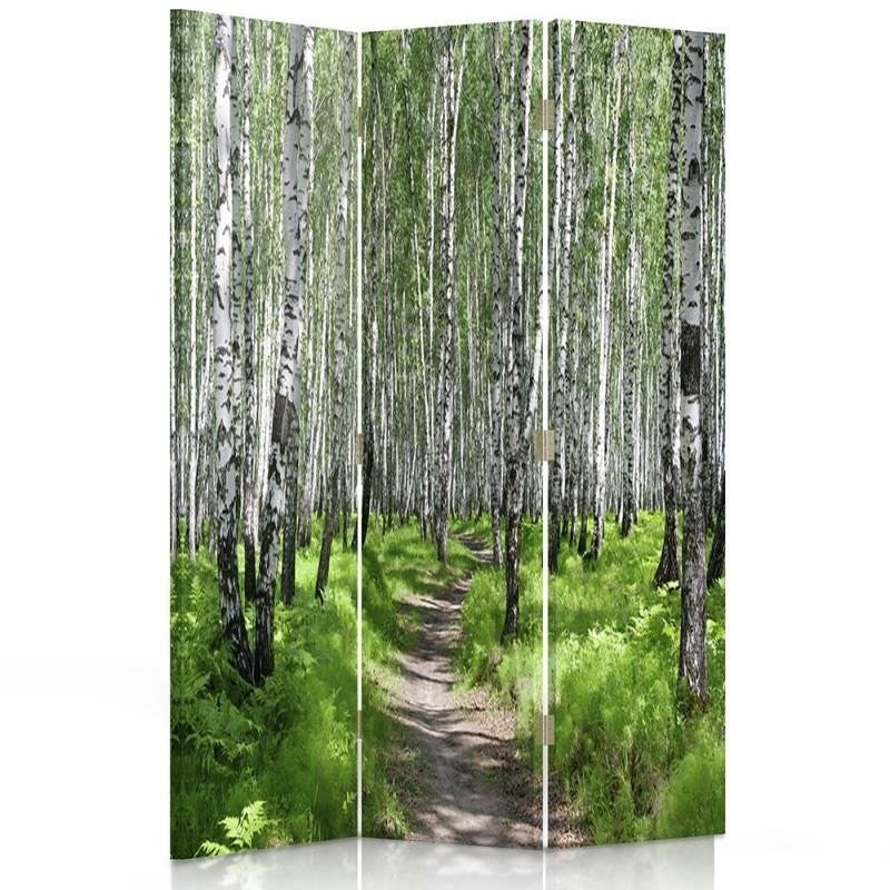 Room divider, The path through the birch grove