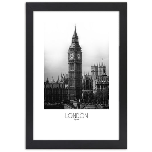 Picture in frame, The legendary big ben
