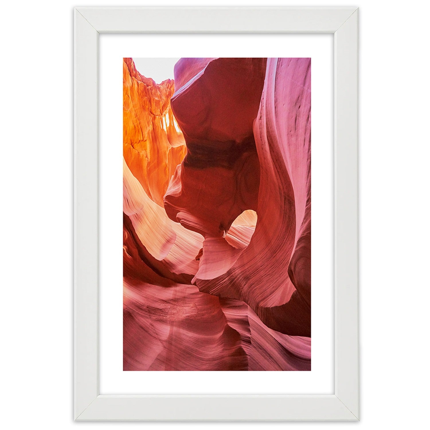 Picture in frame, Red rocks