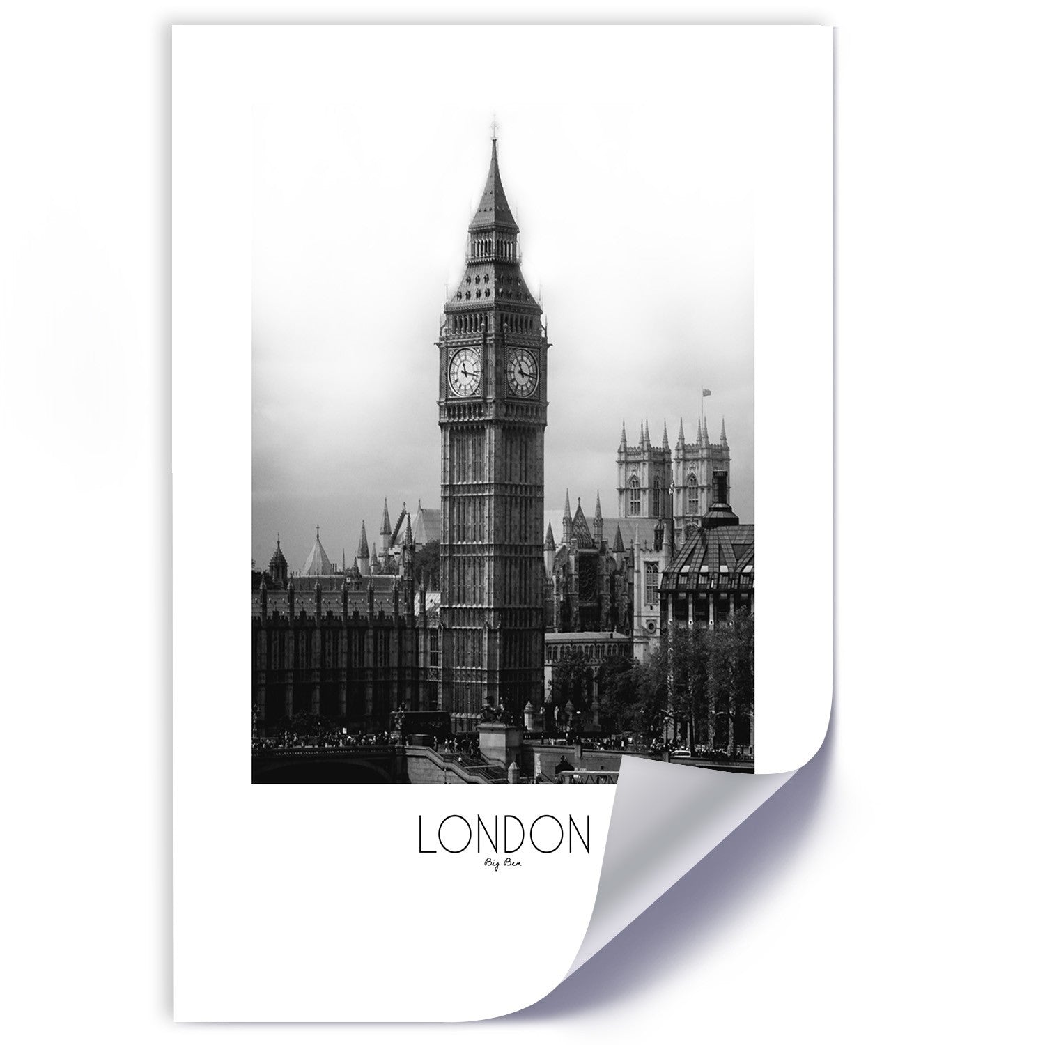 Poster, The legendary big ben