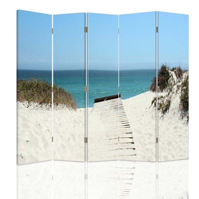 Room divider, Passage to the beach