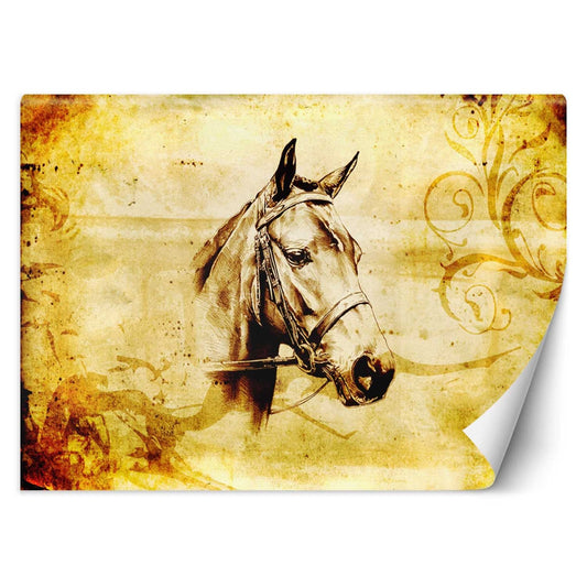 Wallpaper, Sketch of a horse