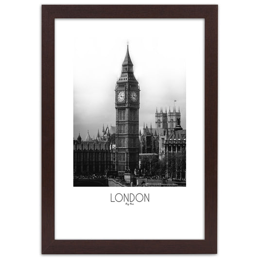 Picture in frame, The legendary big ben