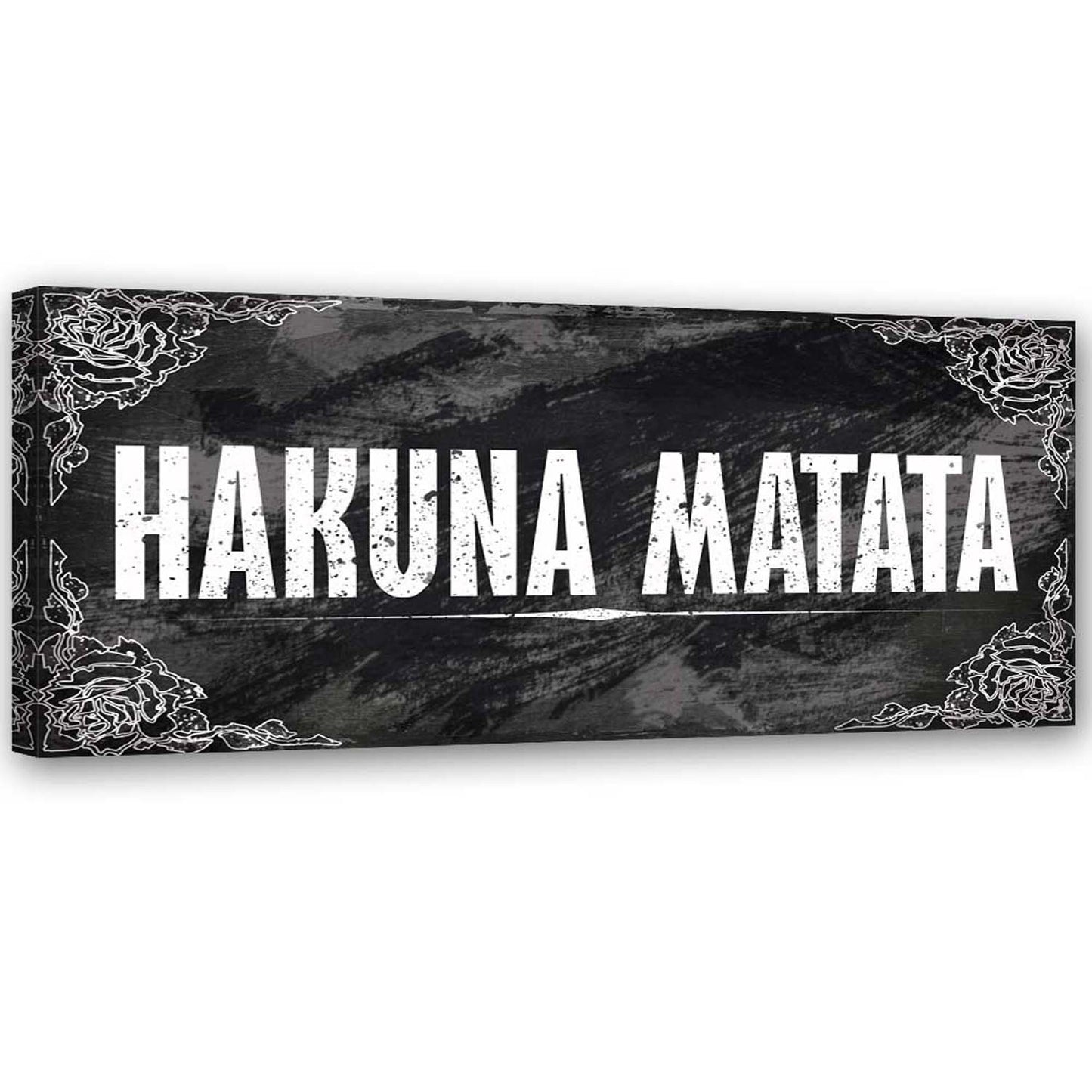 Canvas, Lion king hakuna matata inscription